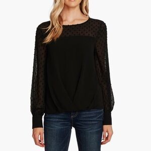 Vince Camuto long sleeve blouse